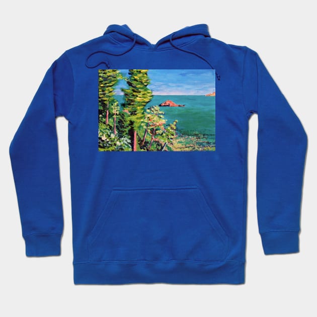 Mediterranean Vacation Hoodie by KatImages